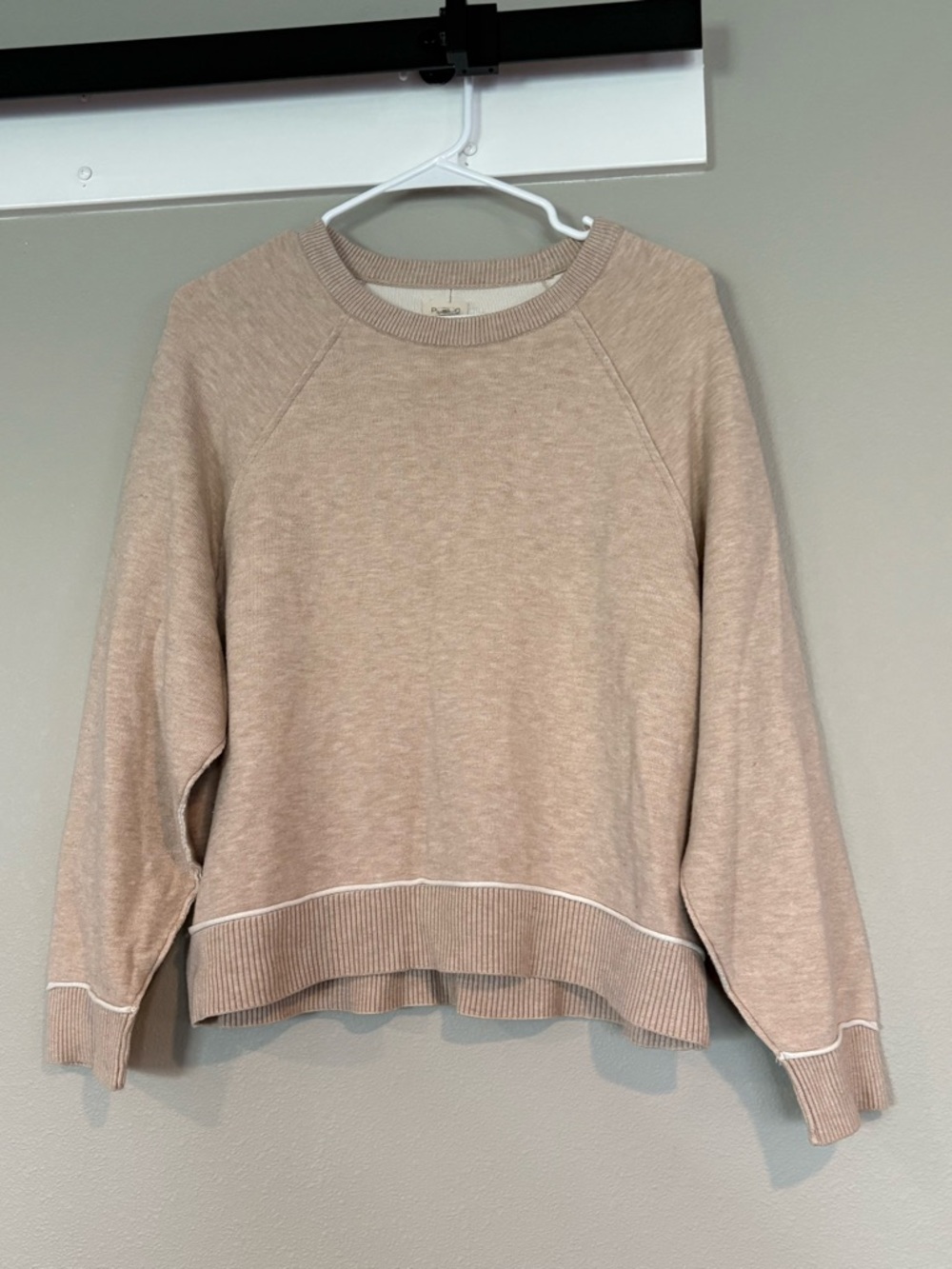 Anthropologie Pilcro Beige Crewneck Sweater S